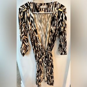 Calvin Klein new dress without tags animal print size 4